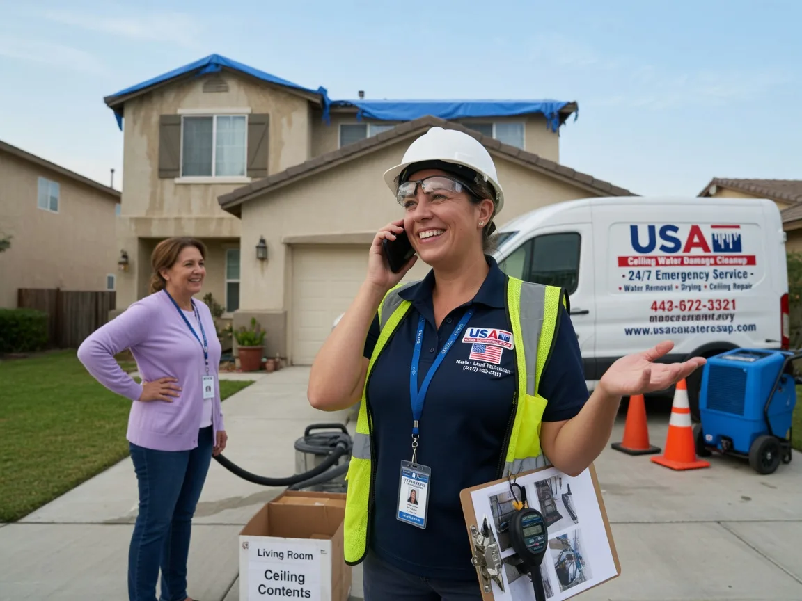 Ceiling Water Damage Restoration De Pere, WI FAQs