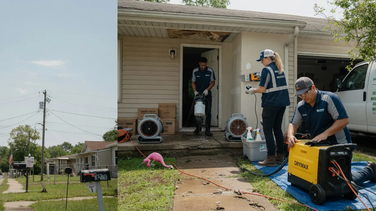Storm Damage Water Removal in De Pere, WI near me